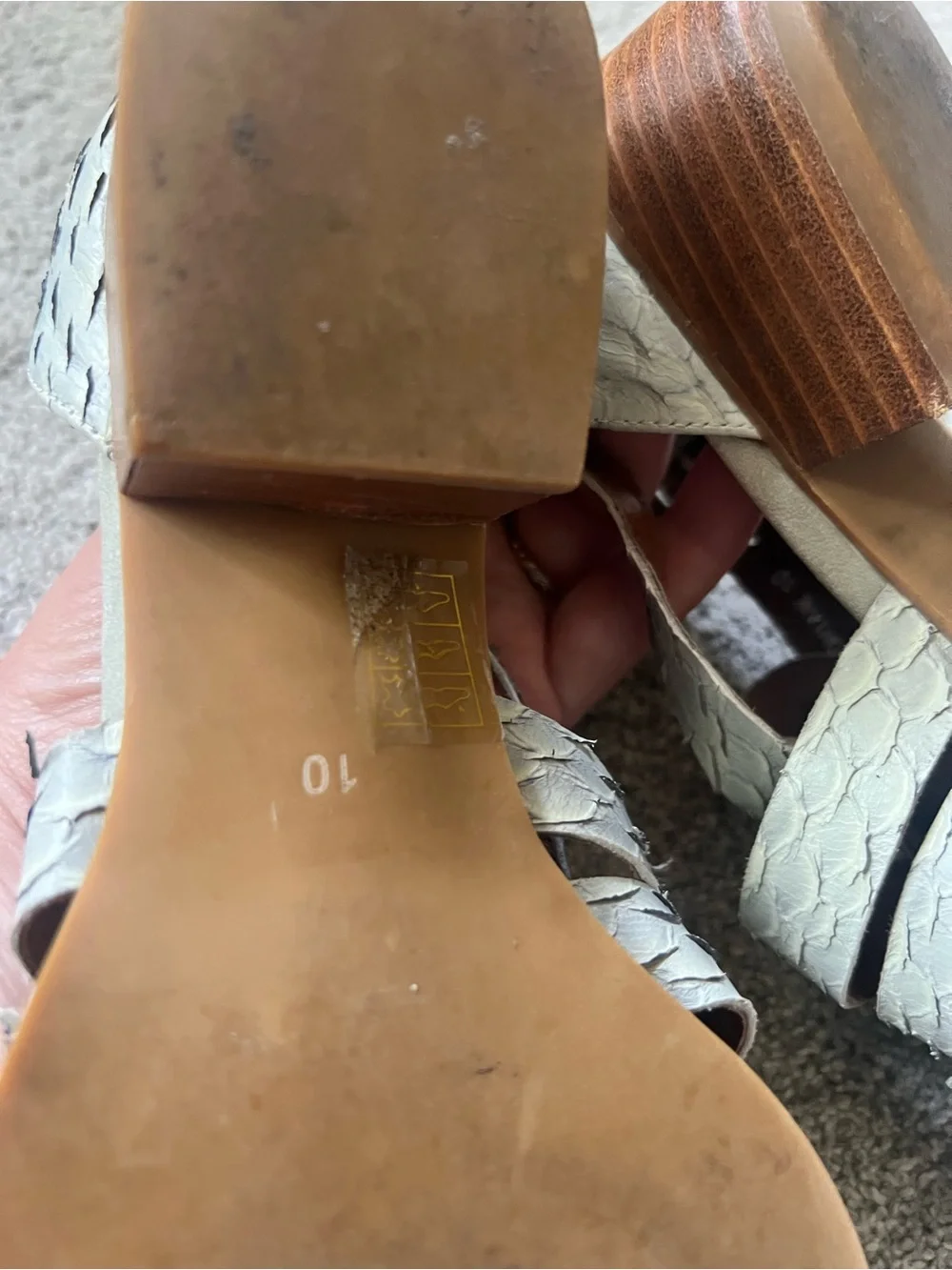 Jeffrey Campbell Handmade Ibiza Last Fontane Size 10 Sandal Bootie